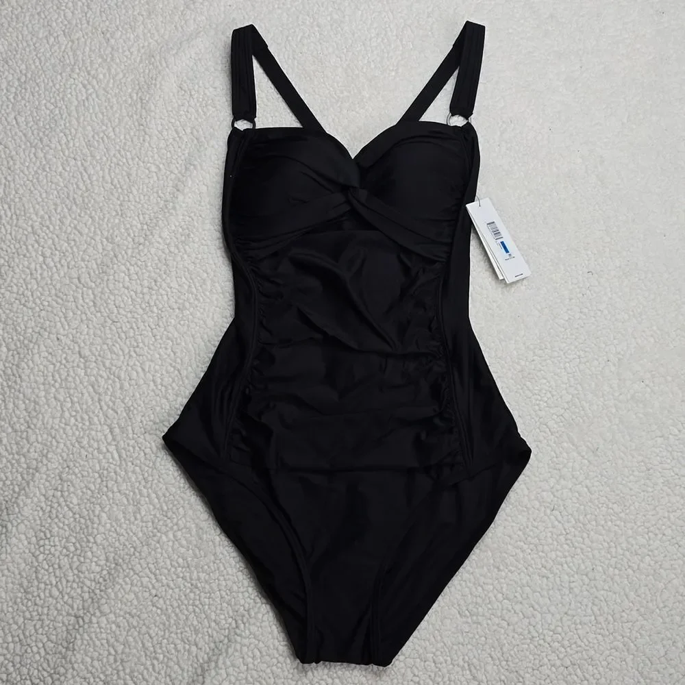 Dkny Black One-Piece Swimsuit - Picture 3 of 7